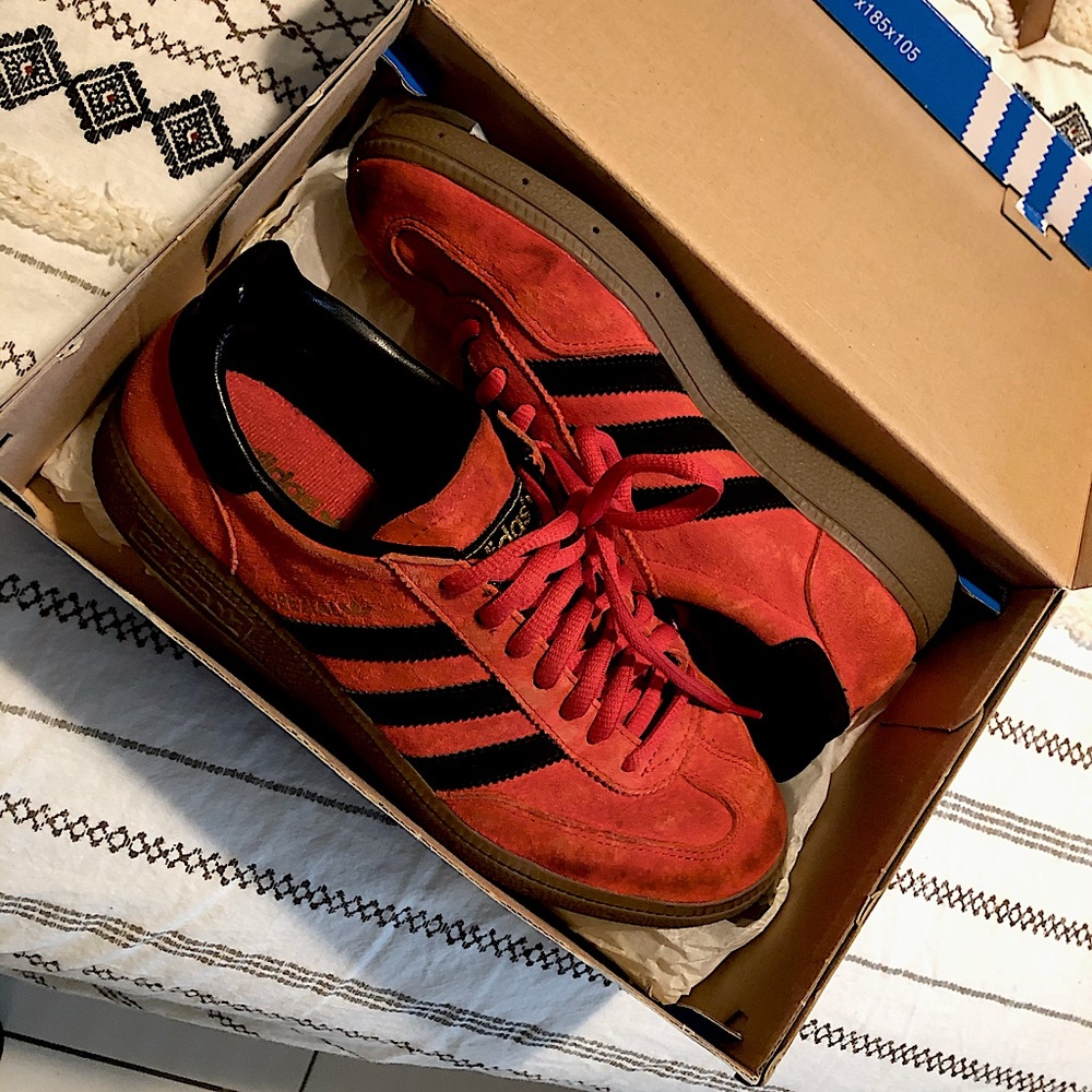 Adidas Originals Spezial Vivid Red & Black Men’s 6